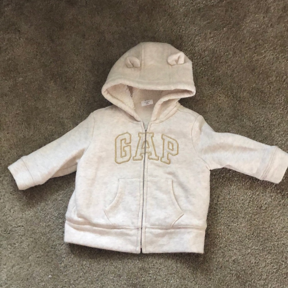 Baby gap zip up hoodie